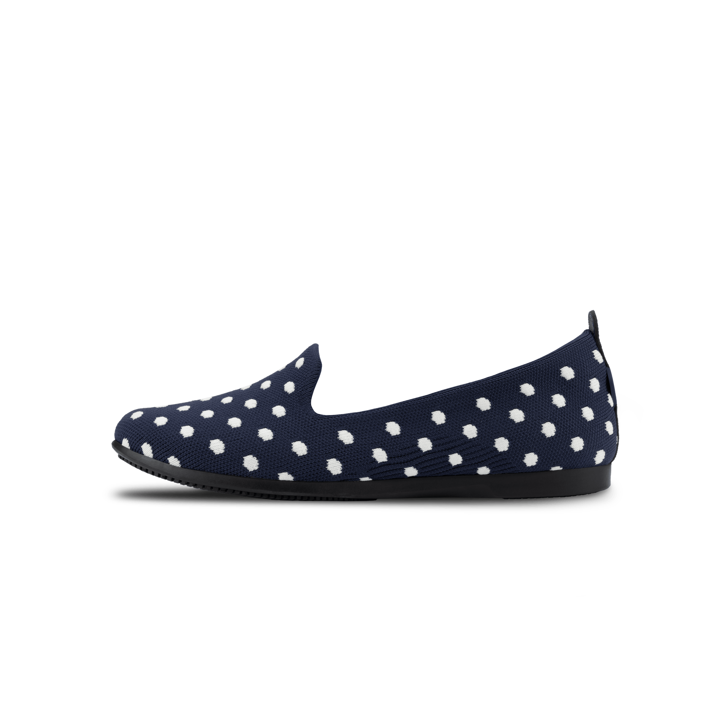 Women's Market Flat - Midnight/White Polka Dot