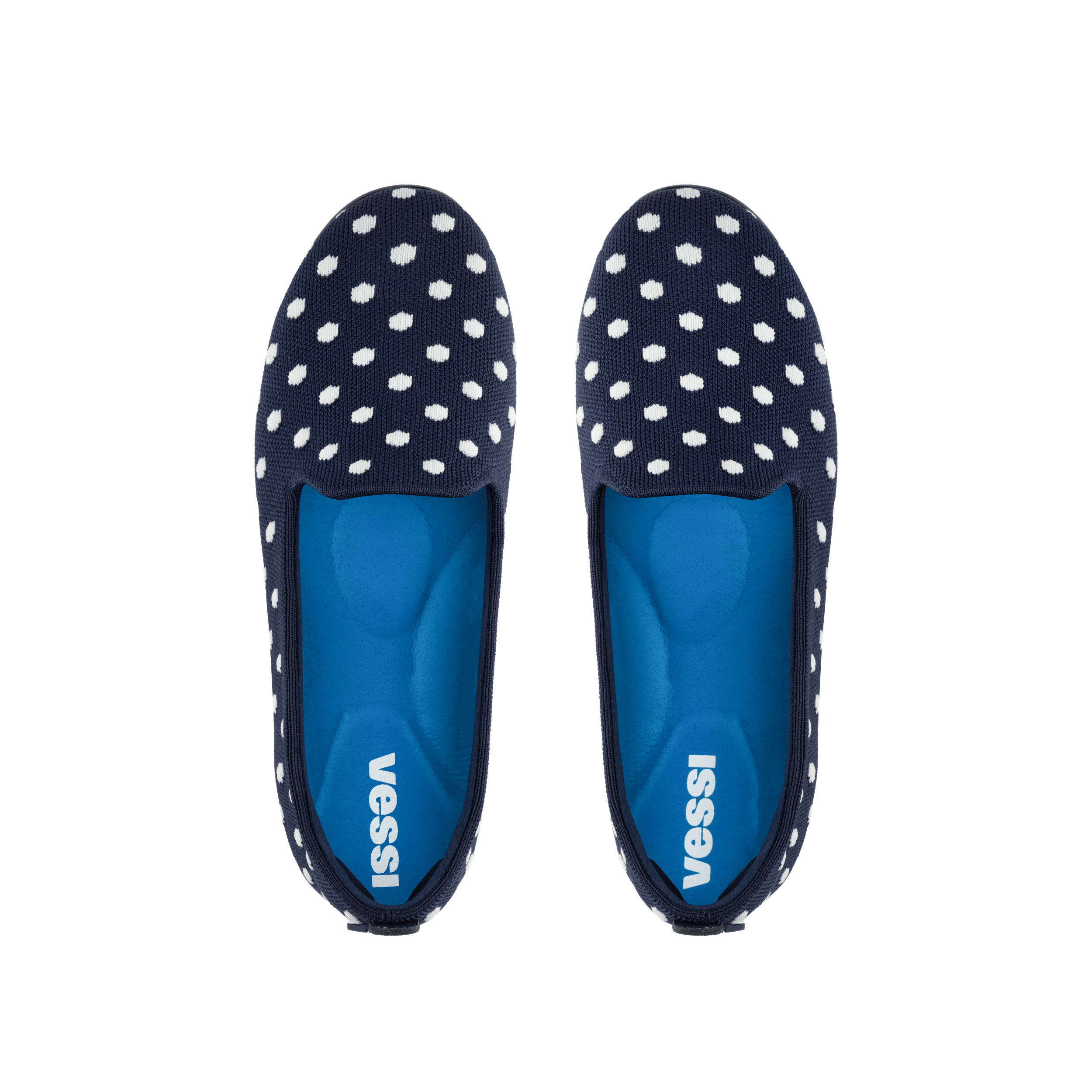 Women's Market Flat - Midnight/White Polka Dot - Image 6