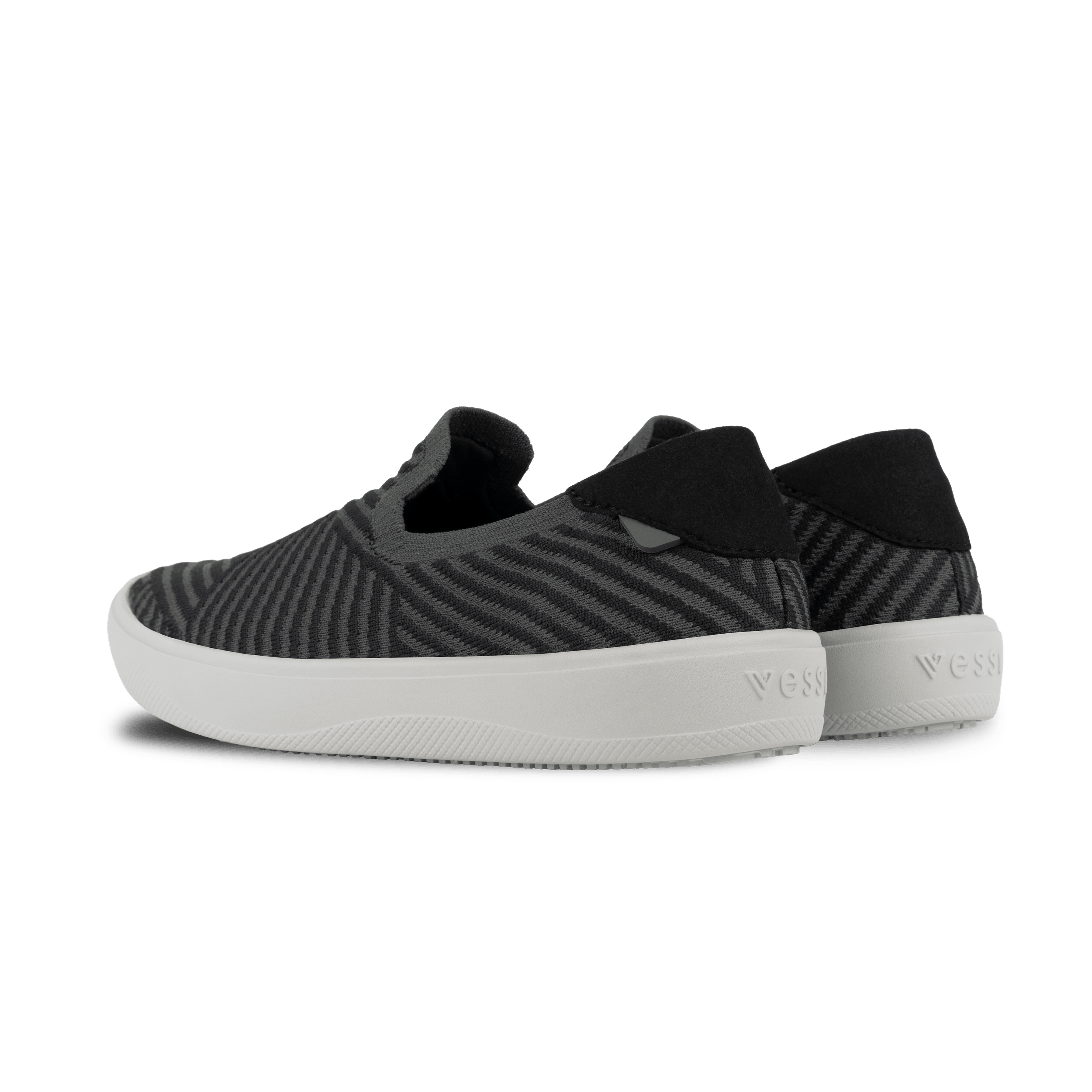 Men's Boardwalk Slip-On - Dark Grey/Black Zigzag - Image 4