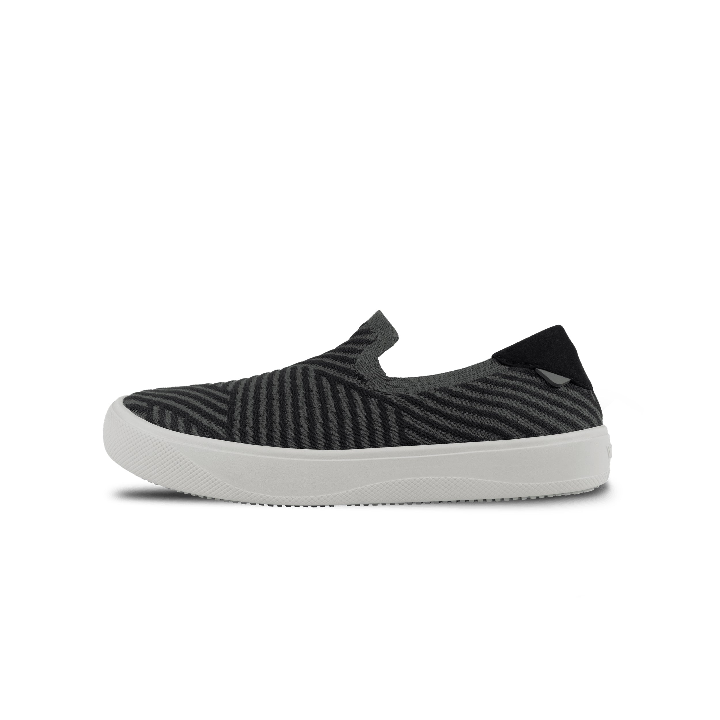 Women's Boardwalk Slip-On - Dark Grey/Black Zigzag - Image 7