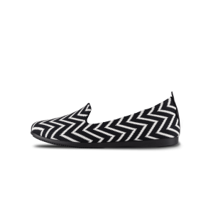 Women's Market Flat - Black/Light Dune Chevron