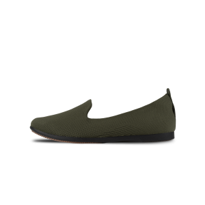 Women's Market Flat - Dark Olive/Black
