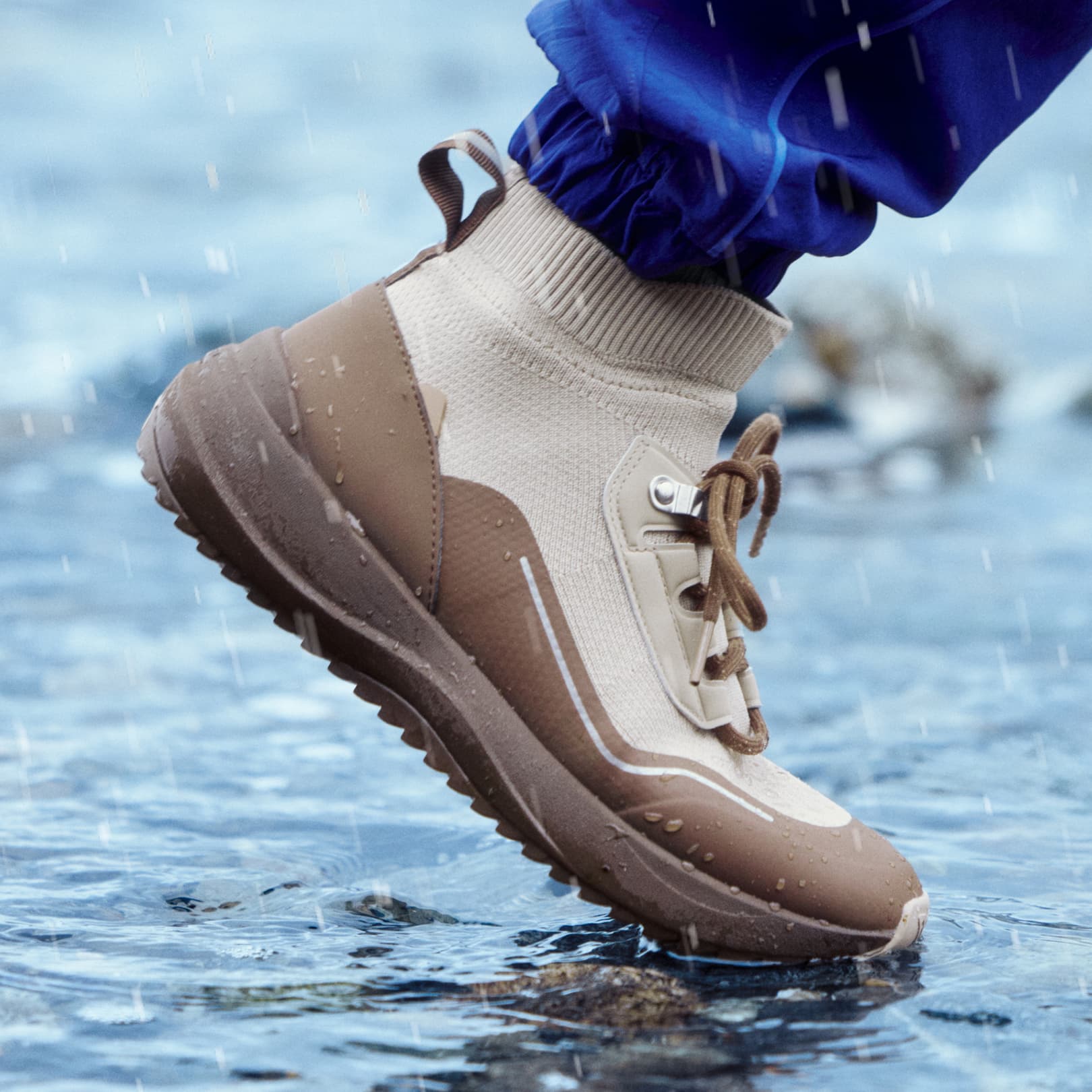 Women's Stormburst High Top - Sandwash/Dark Teak - Image 5