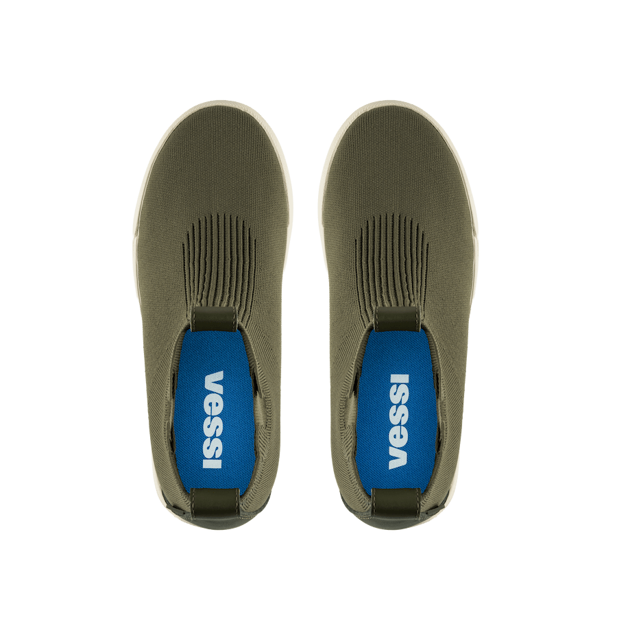 Women's Classic Chelsea - Dark Moss/Dune - Image 6